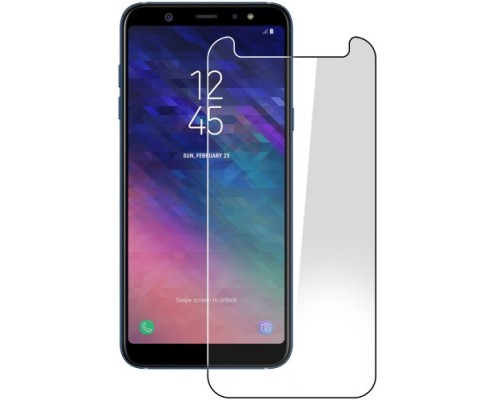Защитное стекло Samsung А6 PLUS 2018 A605 (без рамки)